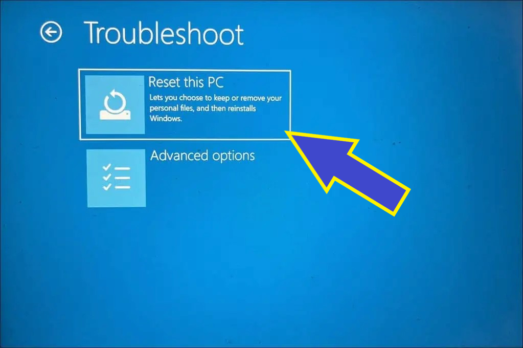 Windows 10 Safe mode Reset this PC - TechZee IT Solutions