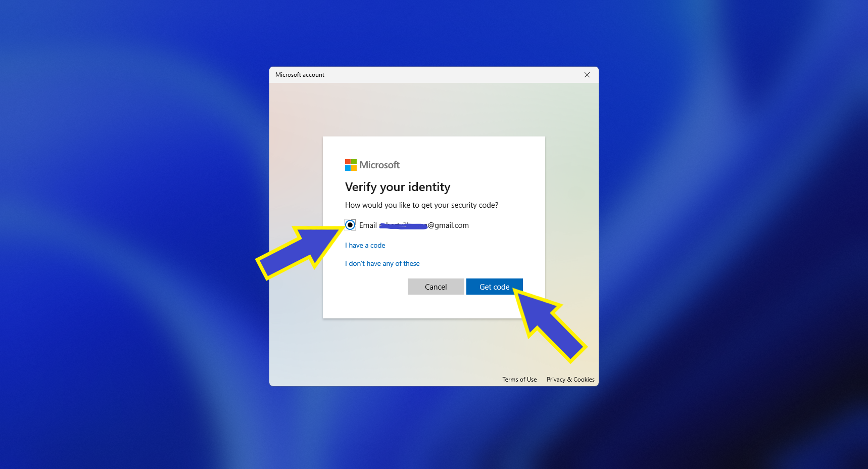 Windows 11 Verify your identity email - TechZee IT Solutions