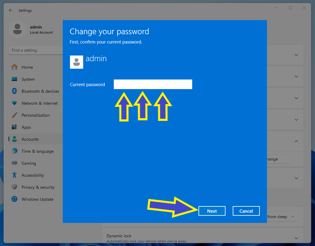 Windows 11 Current password - TechZee IT Solutions